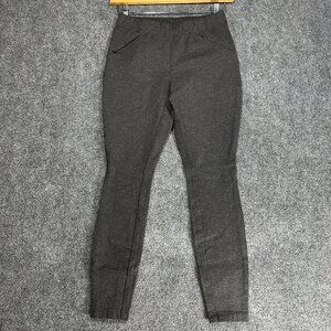 J Jill Pants Womens XS  Ponte Legging Gray Stretch Elastic Waist Tapered Leg